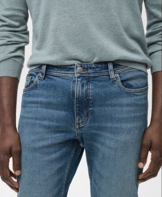 Men's Jan Slim-Fit Faded Medium-Wash Jeans