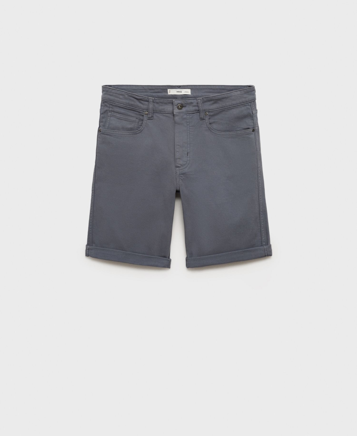 Men's Slim-Fit Denim 11.5" Bermuda Shorts