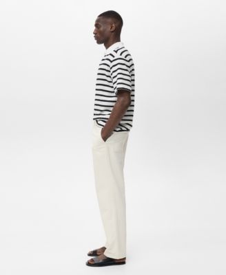 Men's Cotton-Linen Blend Regular-Fit Jeans