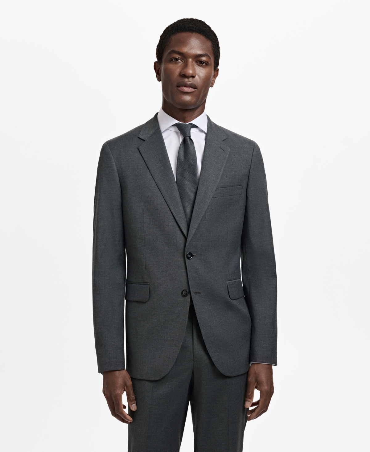 Men's Milan Slim-Fit Suit Blazer - Gray
