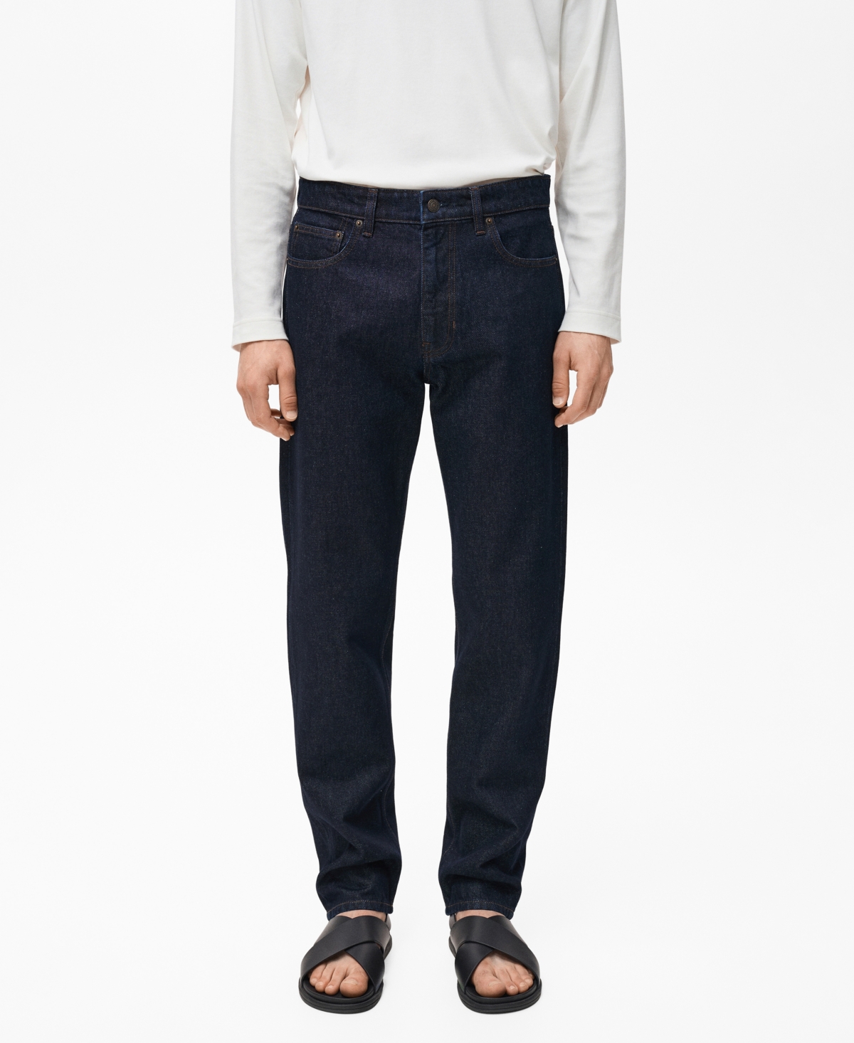 Mango Men's Bob Regular-fit Jeans In Blue