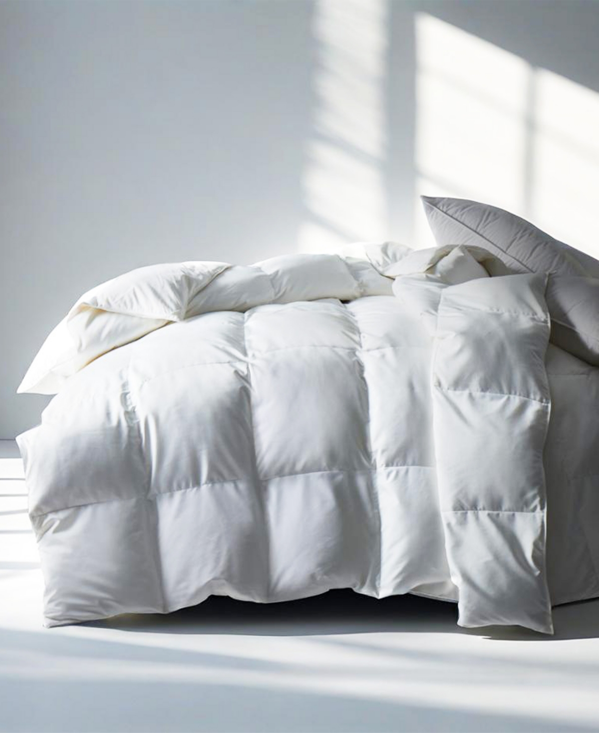 Closeout! Unikome Medium Weight Goose Down Feather Fiber Comforter
