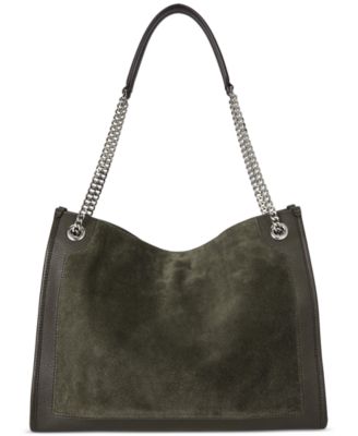 Suede Large Bradley Shopper Tote Bag