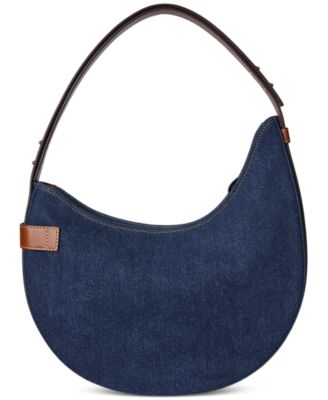 Tasha Large Denim Shoulder Bag