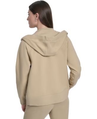 Sport Women's Two-Tone Zip-Front Long-Sleeve Hoodie