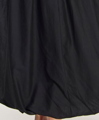 Juniors' Midi Bubble Skirt