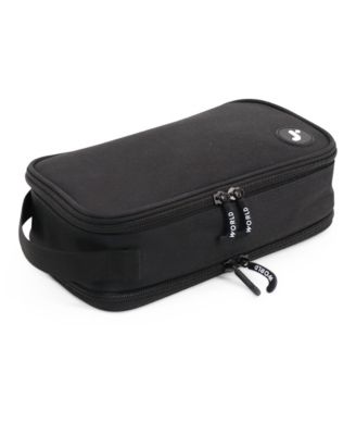 Doodle Pencil Case with Organizational Pockets and Handle Strap