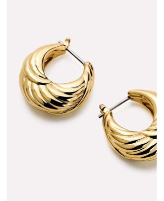 Gold Hoop Earrings - Tymie