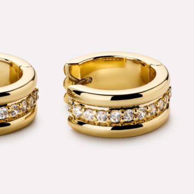 Huggie Earrings - Asher Triple