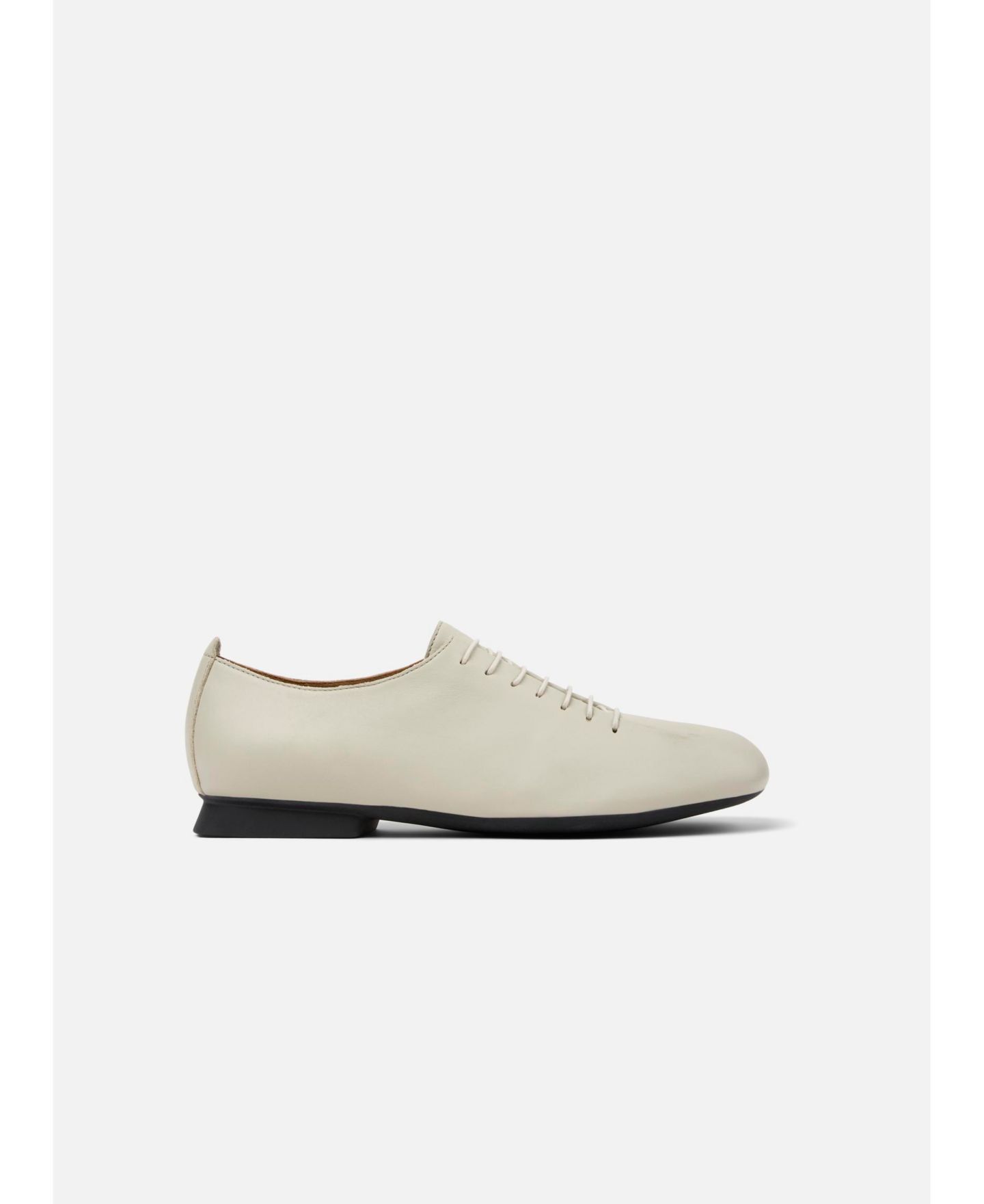 Обувь Camper Casi Myra Leather Lace Up Shoe, цвет: Бежевый — фото 2