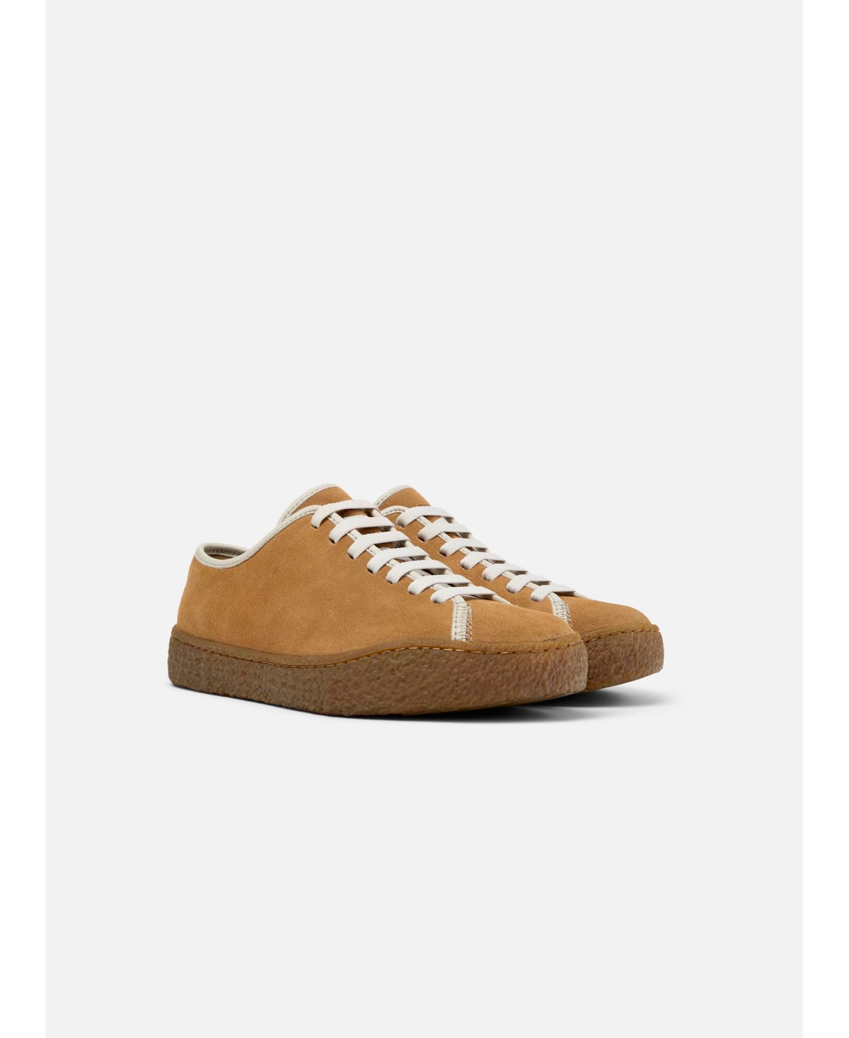 Peu Terreno Suede Leather Sneakers - Brown