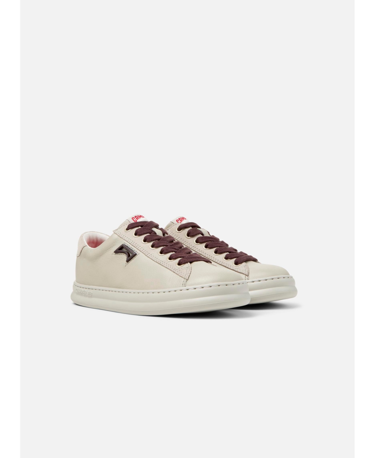 Runner Four Leather Sneakers - Beige