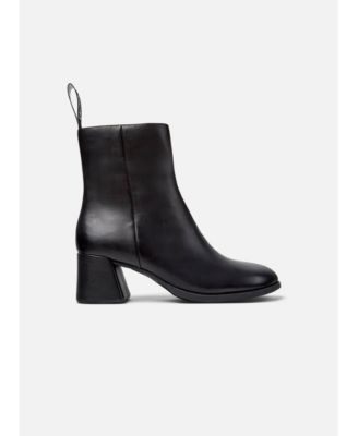 Kora Leather Zip Bootie