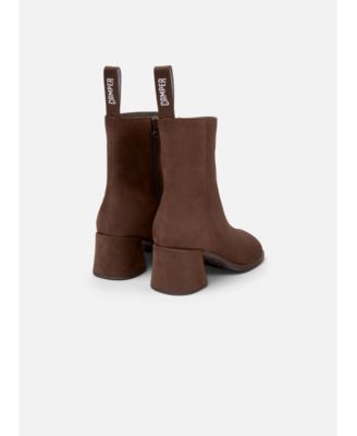 Kora Leather Zip Bootie