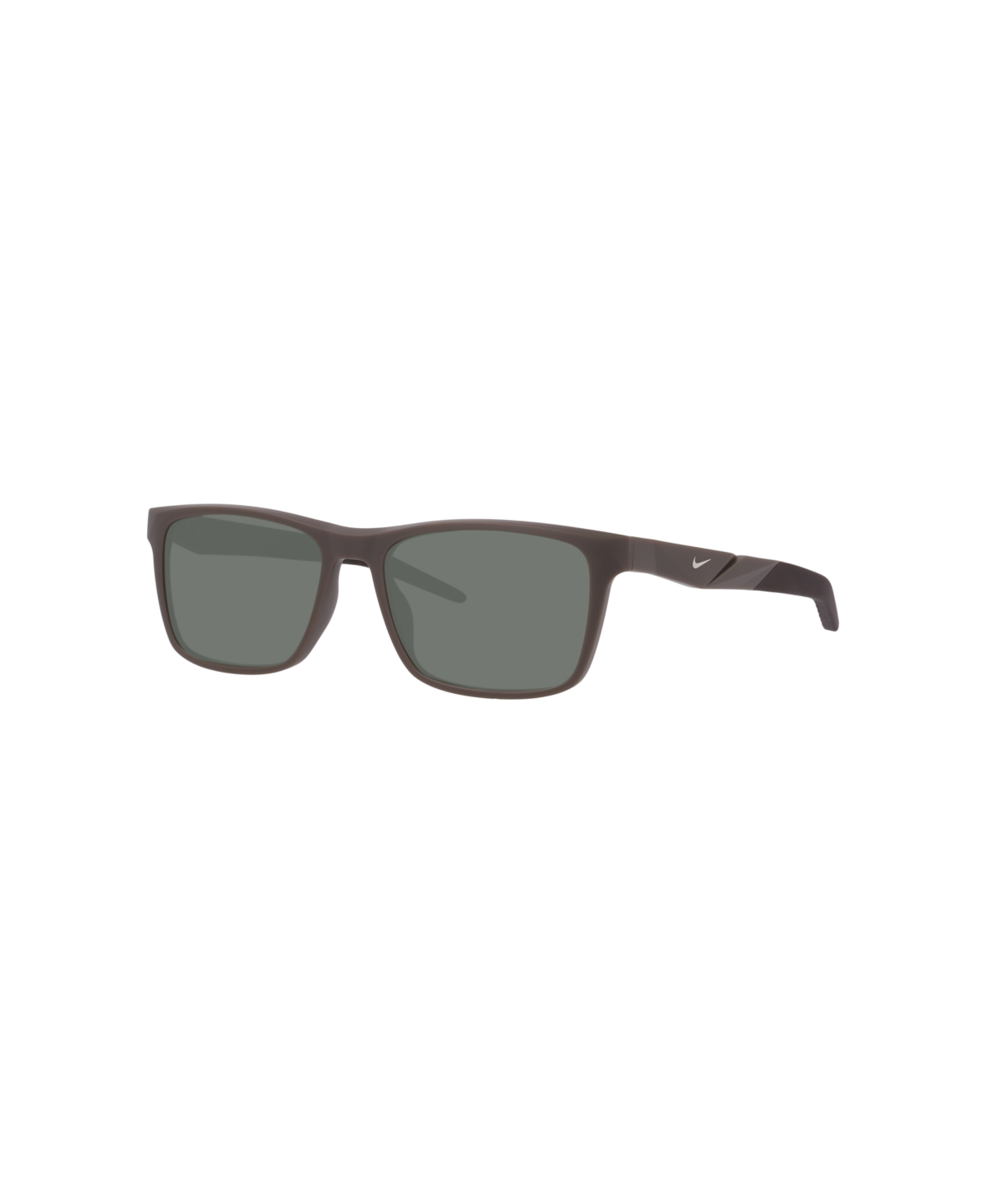 Nike Men's Rectangle Sunglasses,  Radeon 1 Fv2402 Nk000691 In Brown