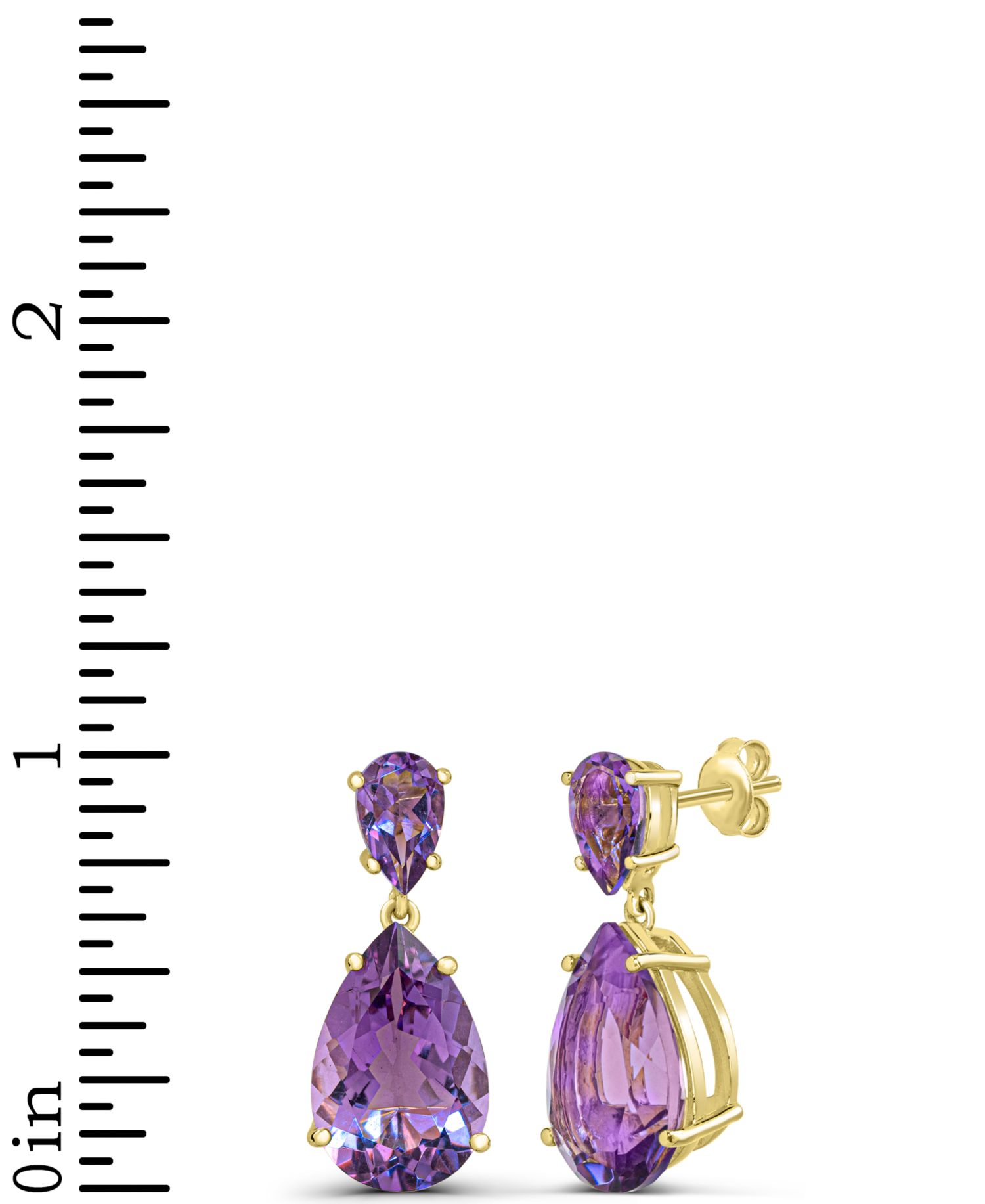 Women's Drop Earrings in Sterling Silver