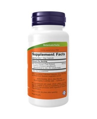 Holy Basil Extract ,90 Vcaps