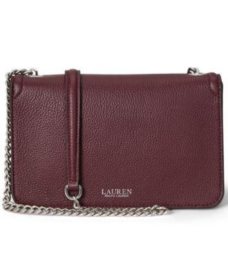 Bradley Small Pebbled Leather Crossbody Wallet
