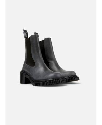 Pix London Leather Chelsea Bootie