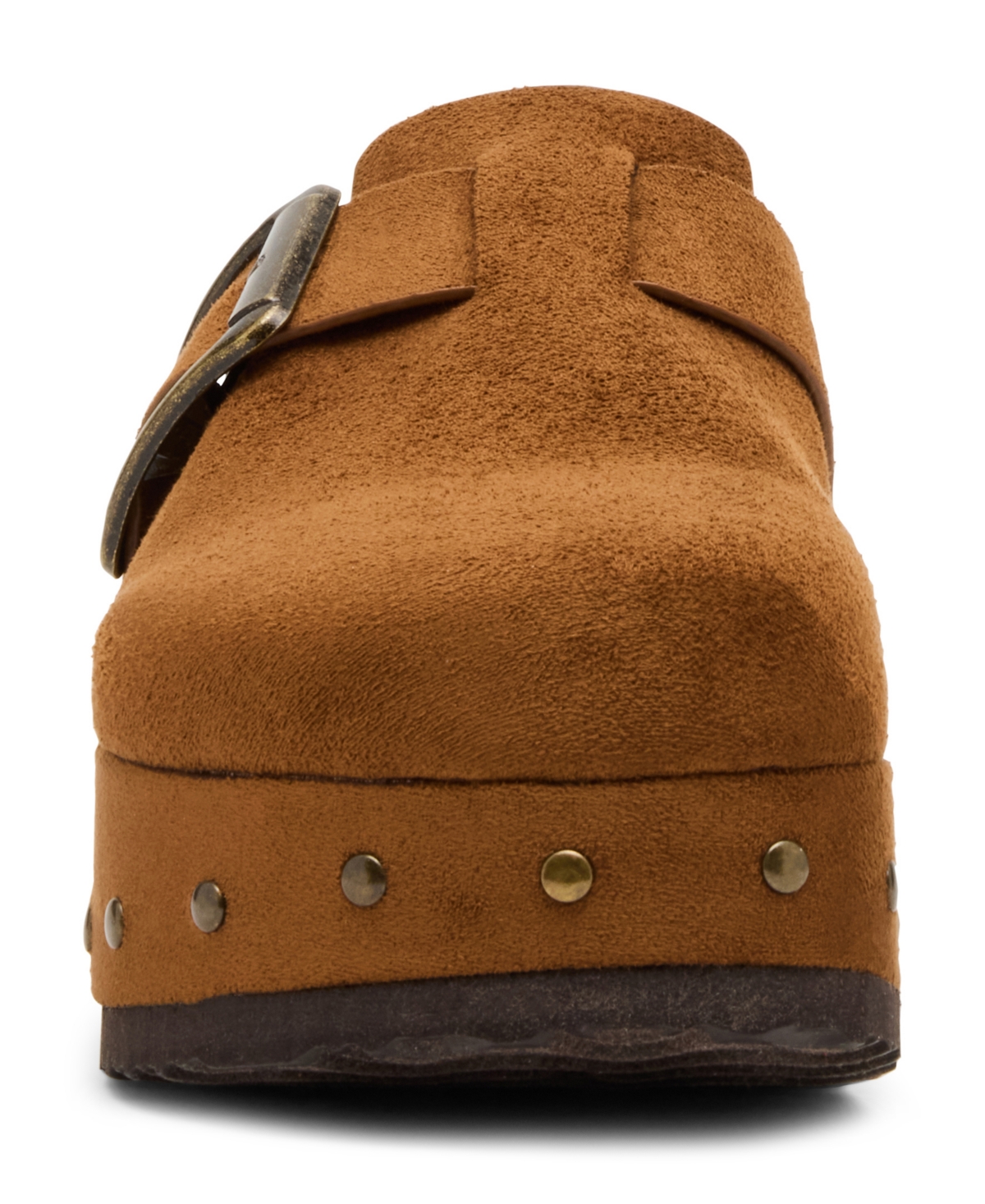 Madden Girl Luna Platform Slip-on Clogs In Brown