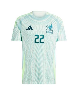 Men's Hirving Lozano Green Mexico National Team 2024 Away Replica Player Jersey