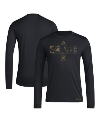adidas - Men's Black LAFC 2024 Jersey Hook AEROREADY Long Sleeve T-Shirt