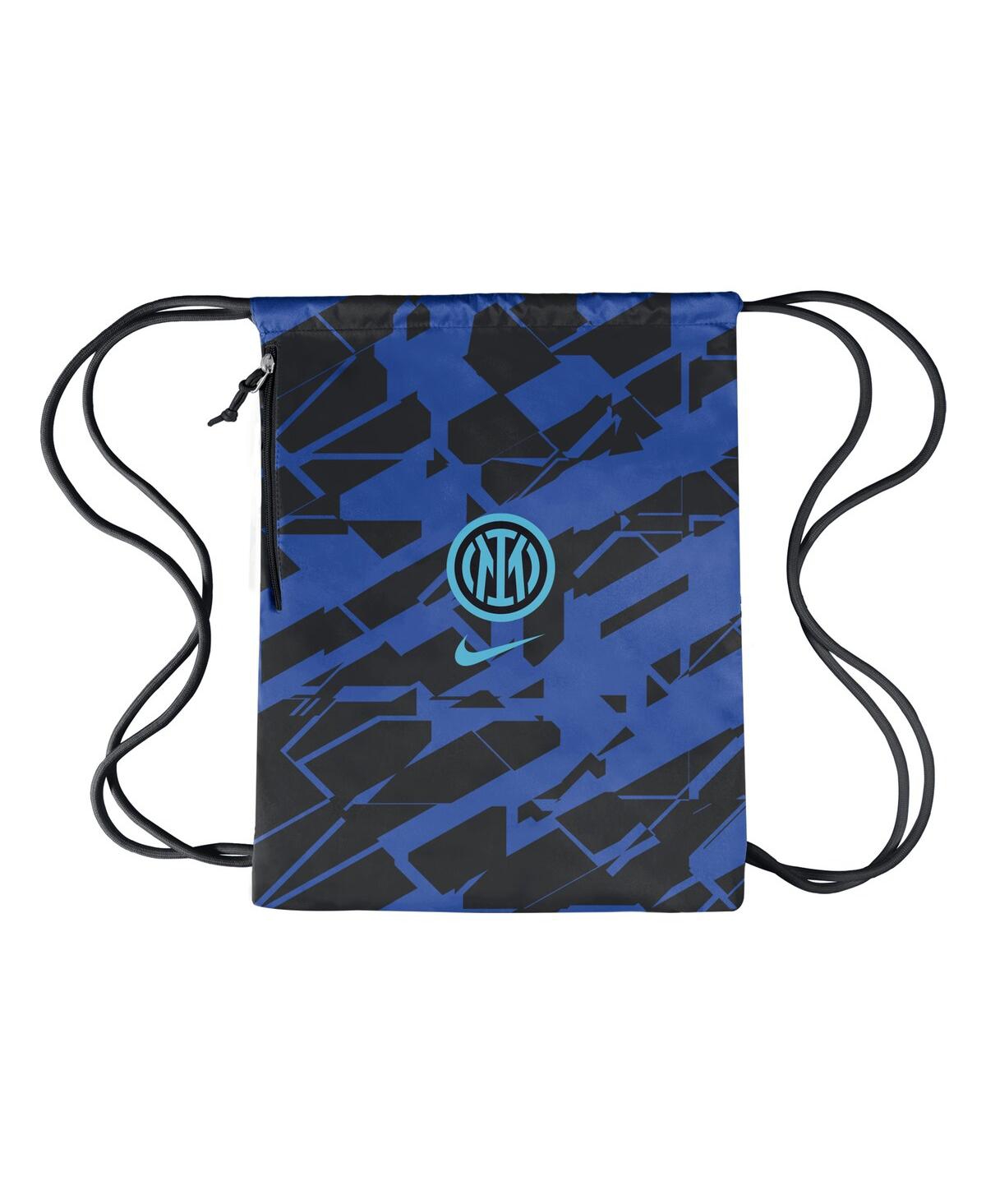 Inter Milan Patterned Heritage Gym Sack - Black