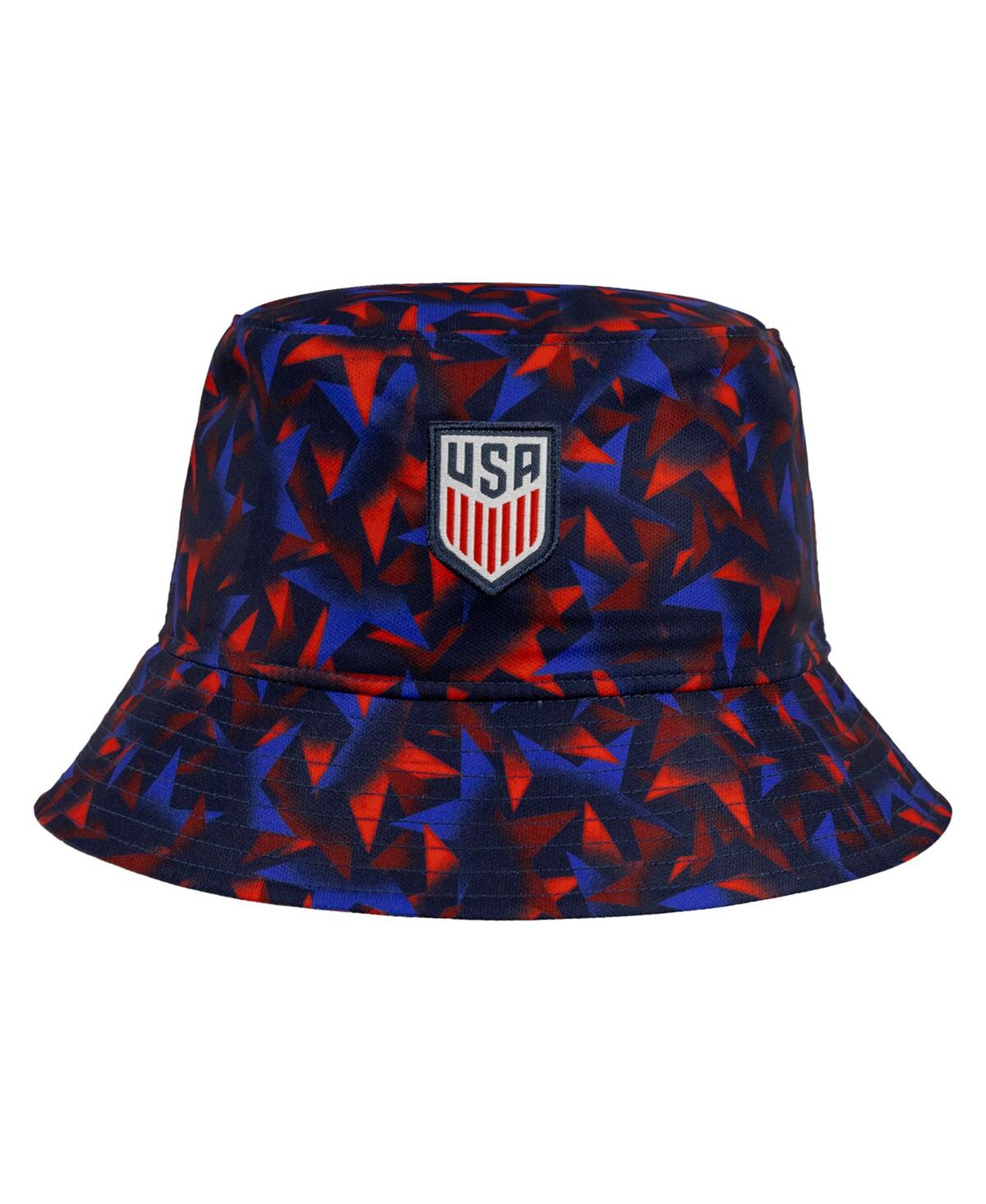 Men's and Women's Red Usmnt Star Bucket Hat - Red