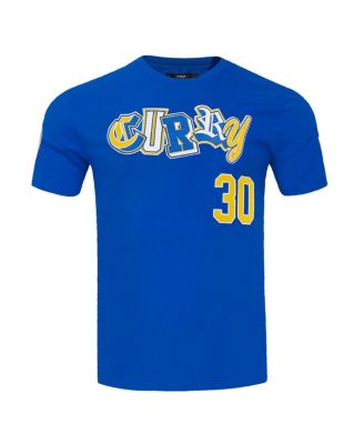 Men's Stephen Curry Royal Golden State Warriors City Ransom T-Shirt
