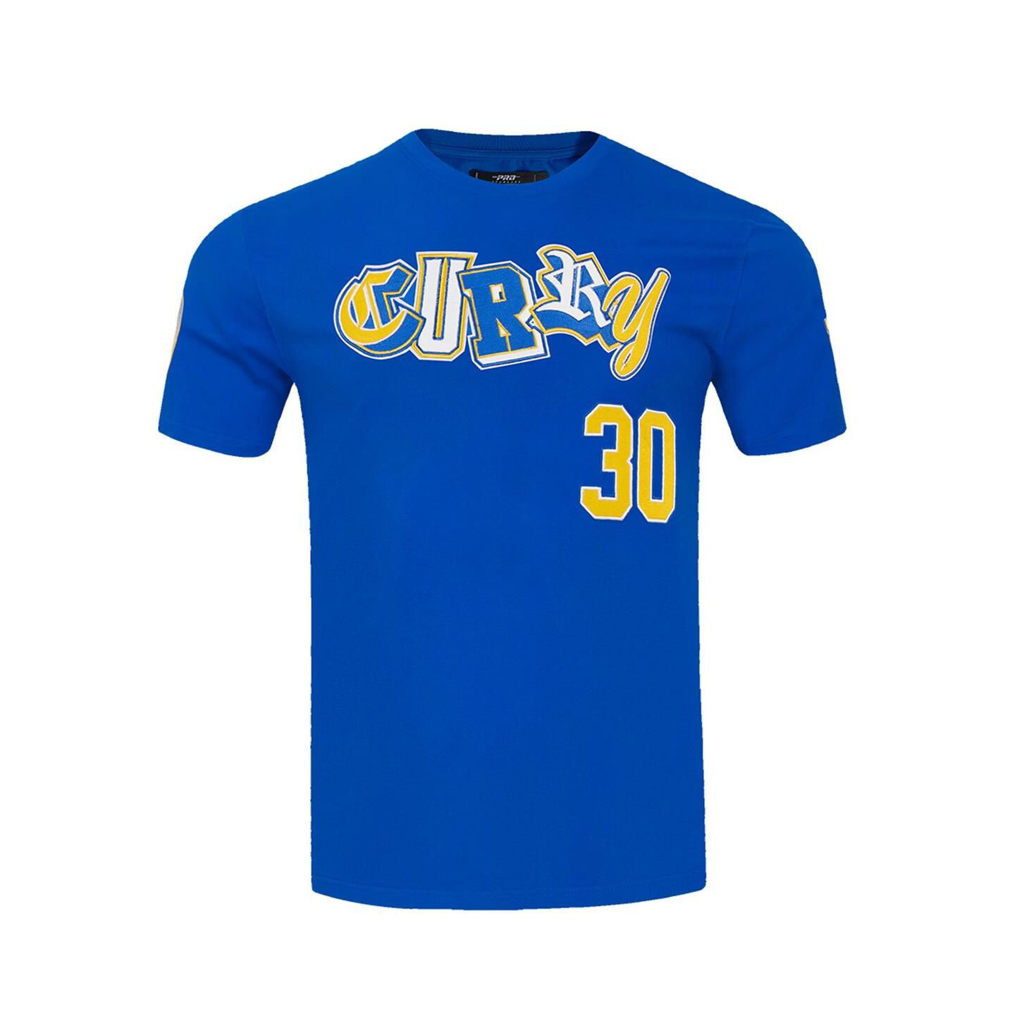 Мужская футболка Pro Standard Stephen Curry Royal Golden State Warriors City Ransom — фото 3