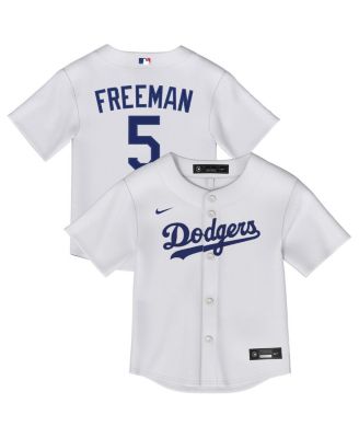 Nike - Toddler Freddie Freeman White Los Angeles Dodgers Home Replica 2.0 Player Jersey