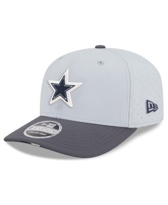 New Era - Men's Gray/Graphite Dallas Cowboys 2025 NFL Training Camp 9SEVENTY Adjustable Hat