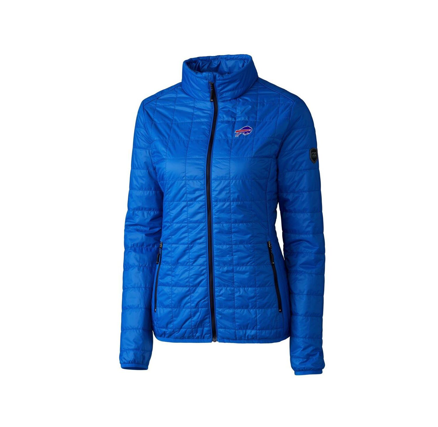 Women's Royal Buffalo Bills Rainier PrimaLoft Eco Insulated Full-Zip Puffer Jacket