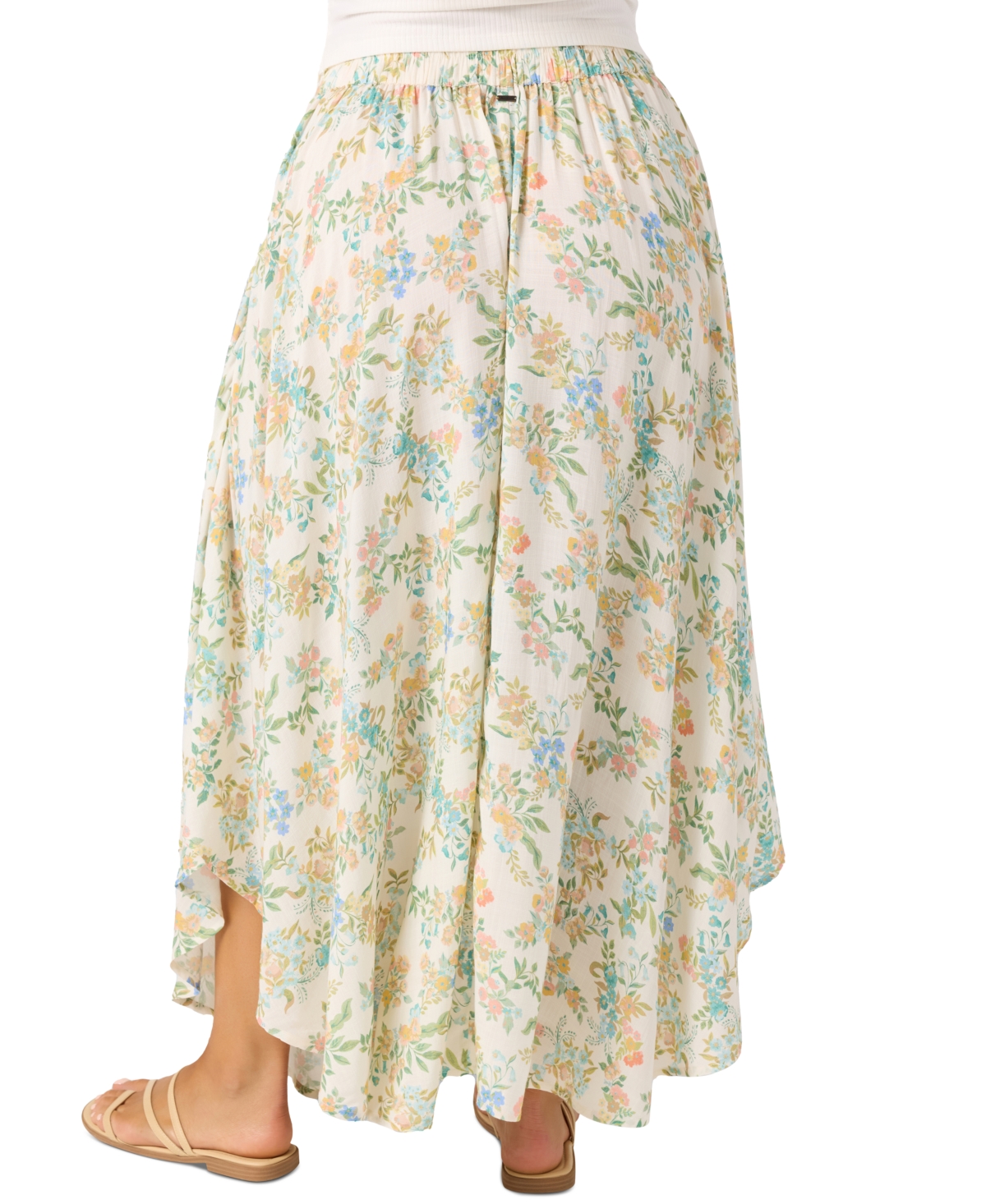 O'neill Juniors' Marnie Naomi Floral-print Asymmetric-hem Skirt In Multi