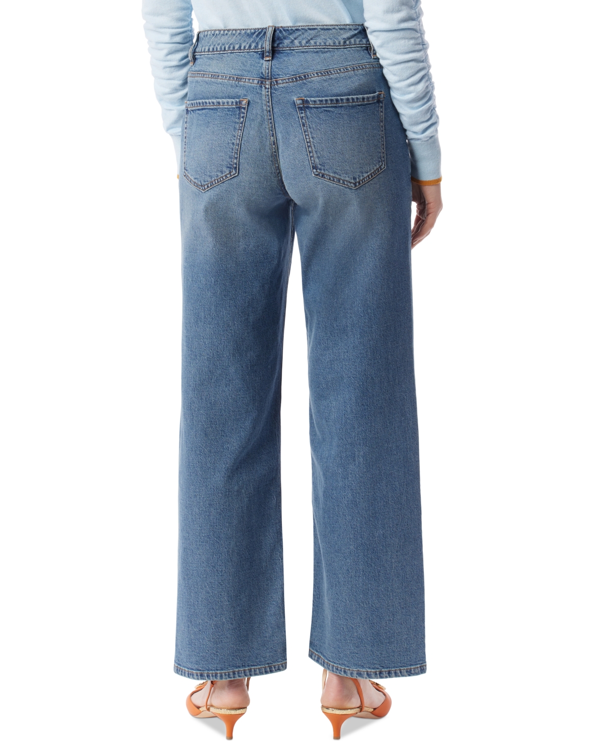 Dee Ocleppo Women's Astrid High-rise Wide-leg Jeans In Blue