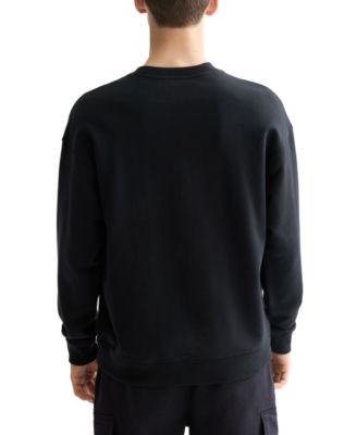 Men's Relaxed Fit Long Sleeve Logo Graphic Sweatshirt