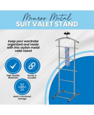 Metal Freestanding Hall Tree Coat Rack Stand for Bedroom, Hallway, Entrance, Office, for Hats, Coats, Scarves, Handbags