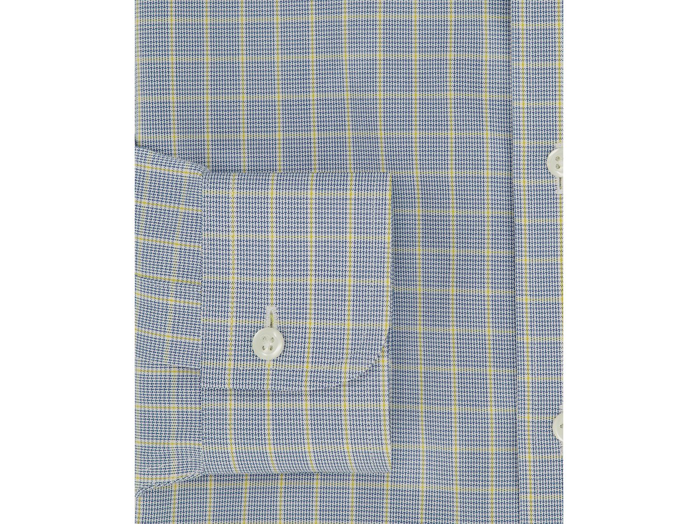 Мужская рубашка Brooks Brothers Regular-Fit Navy Check Dress Shirt, цвет: Тёмно-синий разноцветный — фото 4