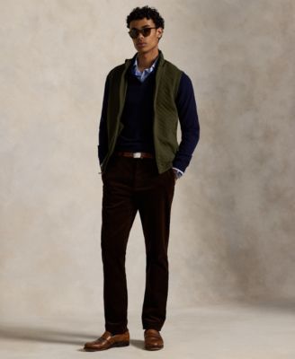 Men's Quilted Double-Knit Jersey Vest