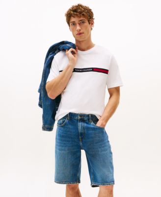 Men's Chest Insert Logo Short-Sleeve T-Shirt