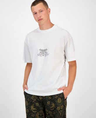 Hugo Boss - Men's Duarms Oversized Short Sleeve Crewneck Graphic T-Shirt