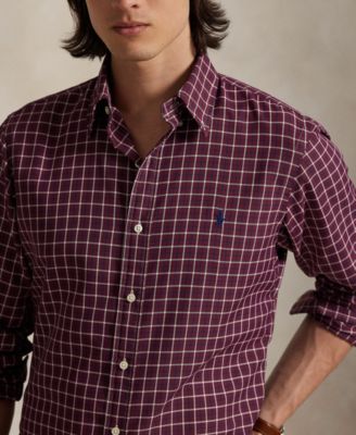 Men's Classic-Fit Performance Oxford Shirt