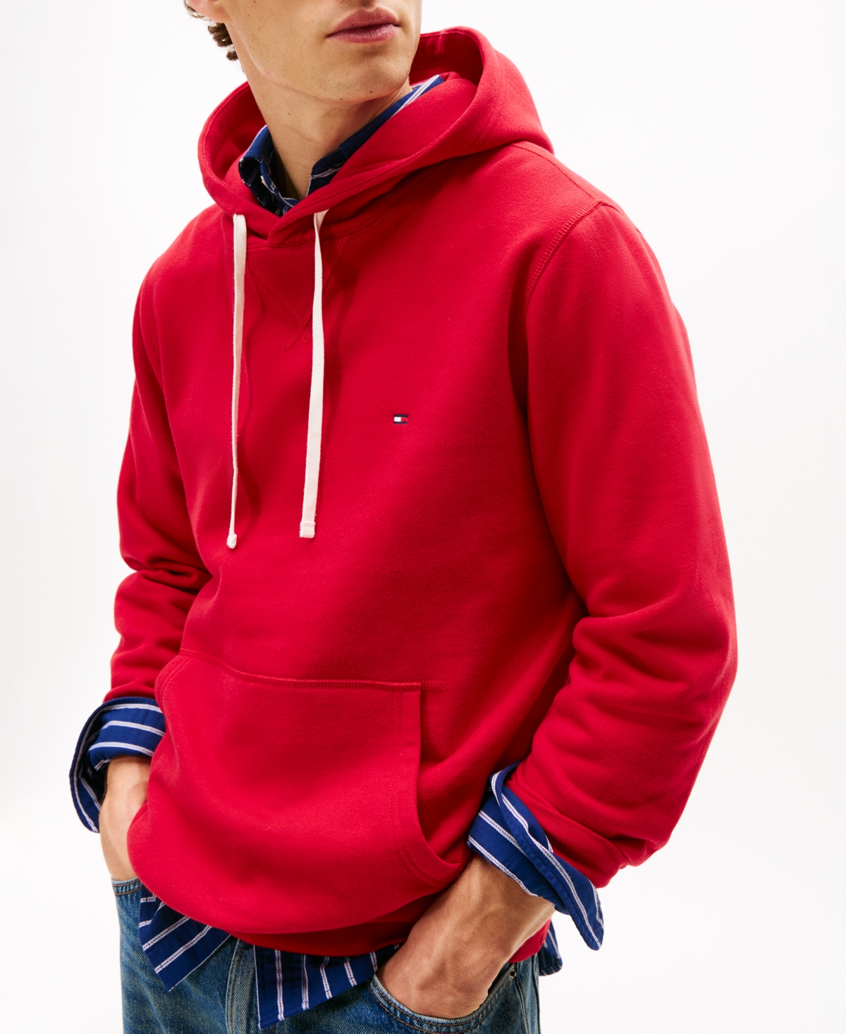 Tommy Hilfiger Classic Brushed In Red