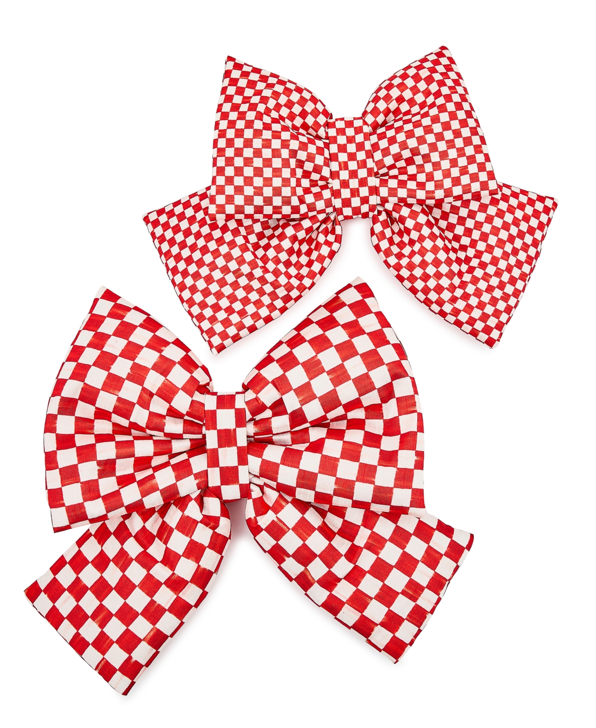 Mackenzie-childs Courtly Check Small Bow In Multi