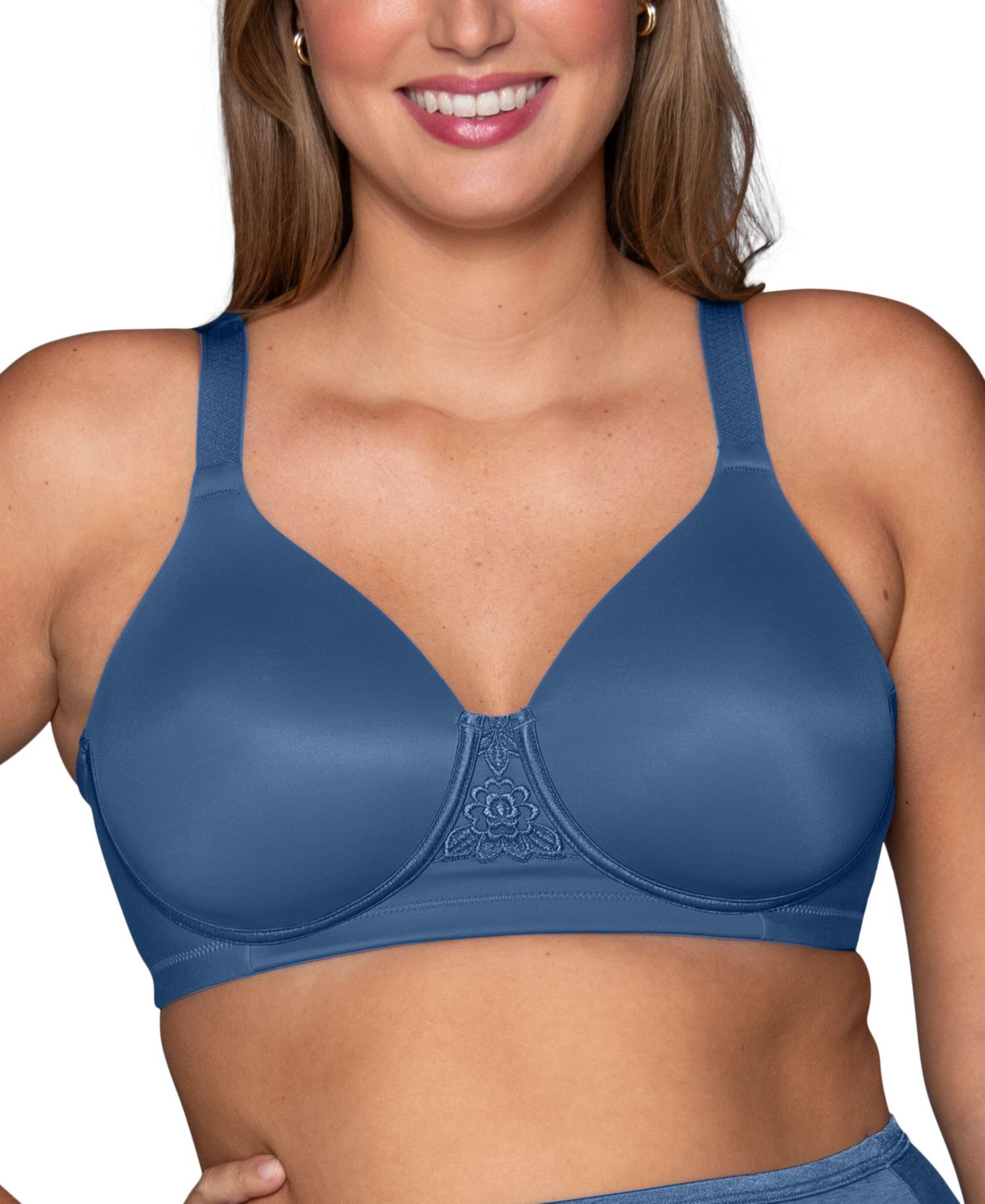 Women's Full Figure Beauty Back Smoother Wireless Bra 71380