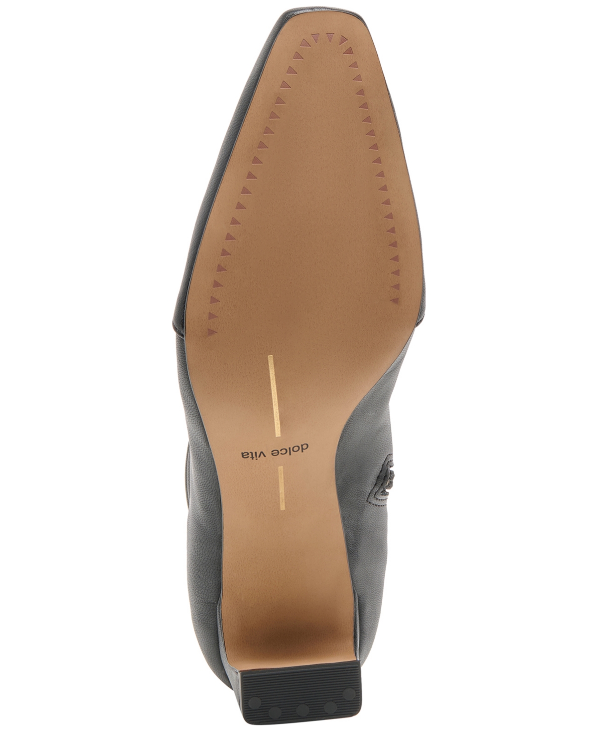 Dolce Vita Anika Block Heel Bootie In Black