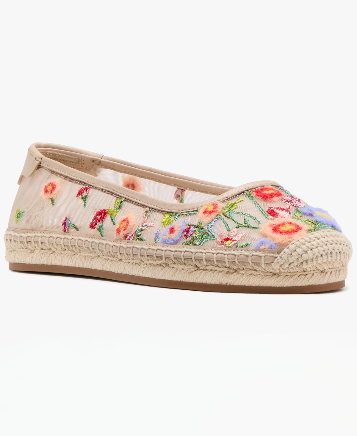 Kate Spade Women's Whimsical Garden Mesh Ballet Flats In Sand