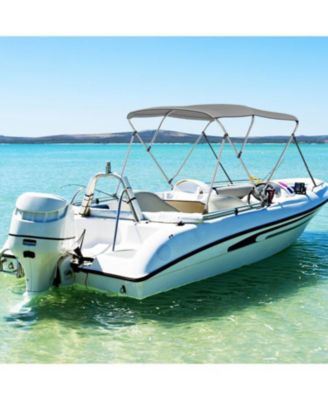3-Bow/4-Bow Boat Bimini Top Sun Shade Boat Canopy with Storage Boot