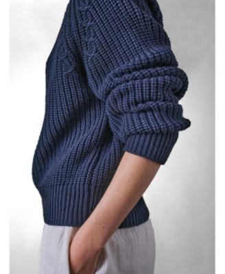 Women's Dusk Italian Merino Sweater