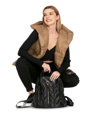 Women's Over My Head Hooded Puffer Vest